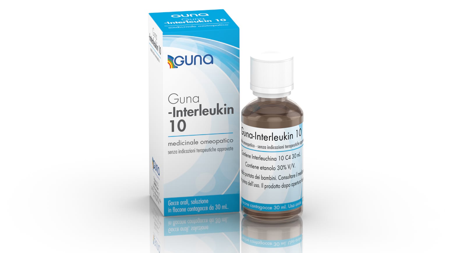 GUNA INTERLEUKIN 10*C4 GTT30ML - Antica Farmacia Ferrari