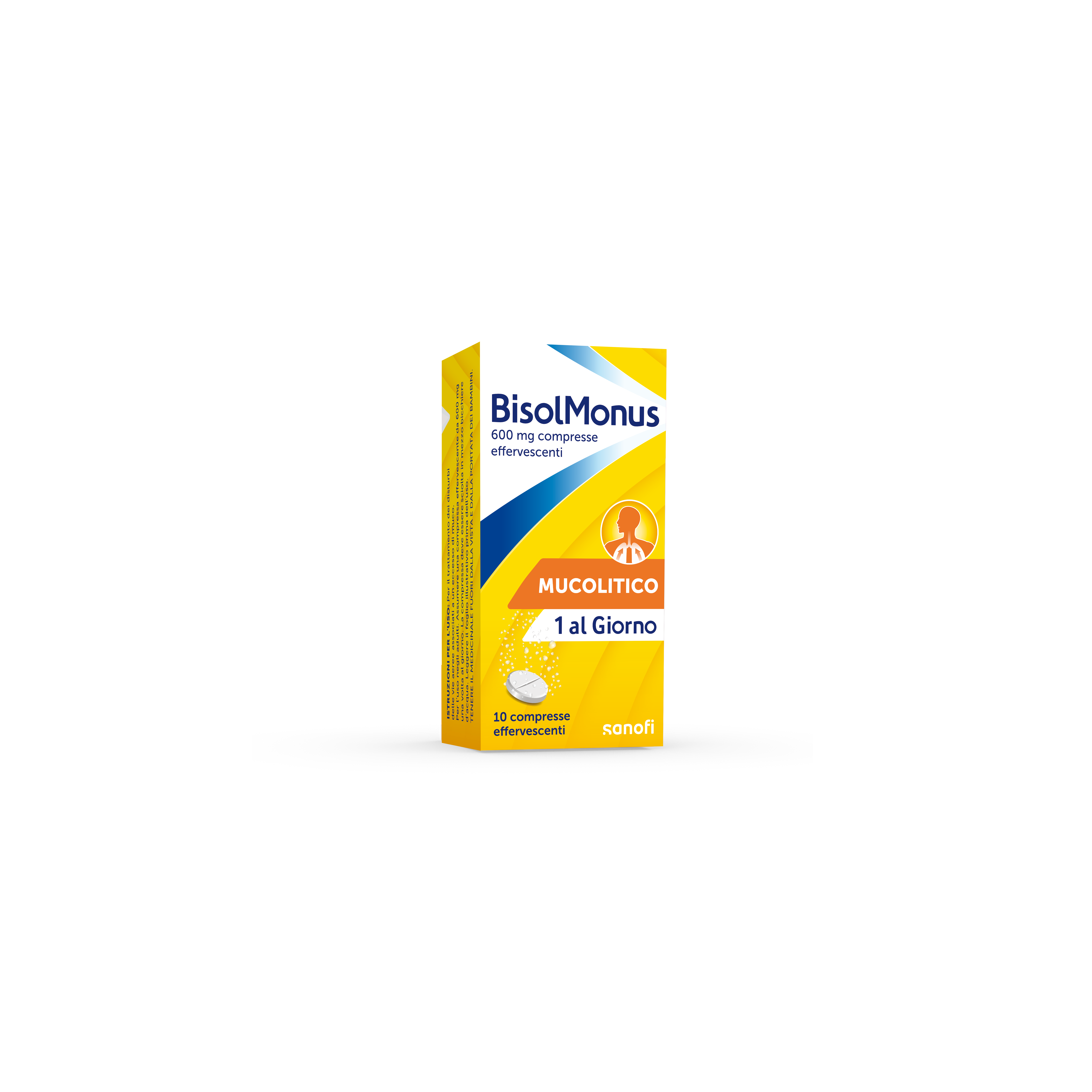BISOLMONUS*10CPR EFF 600MG - Antica Farmacia Ferrari