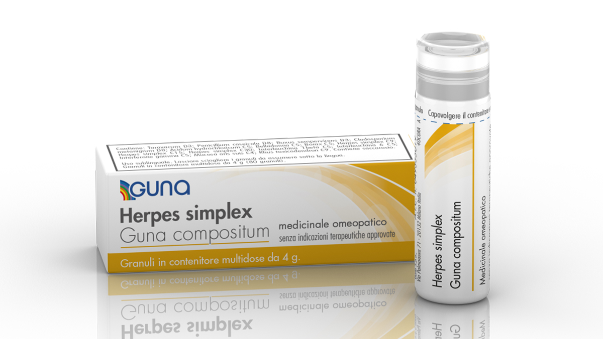 HERPES SIMPLEX GUNA COMP*4G GR - Antica Farmacia Ferrari