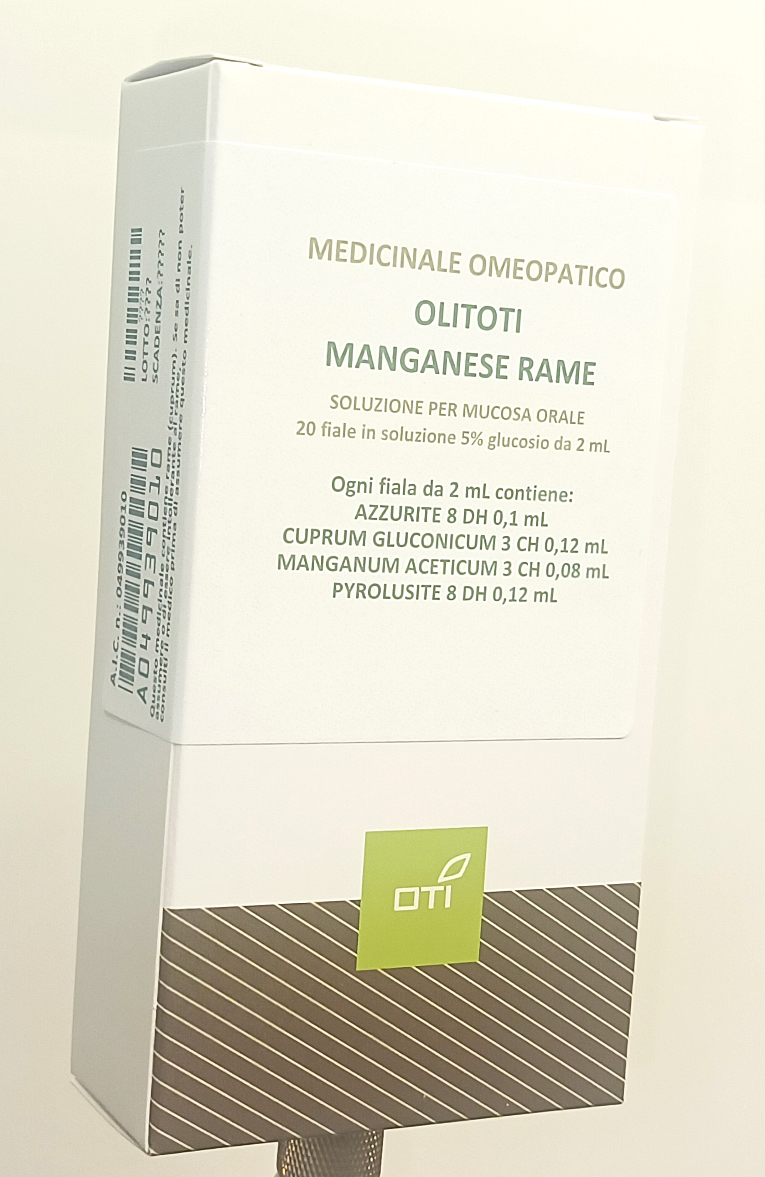 OLITOTI MANGANESE RAME*OS 20F - Antica Farmacia Ferrari