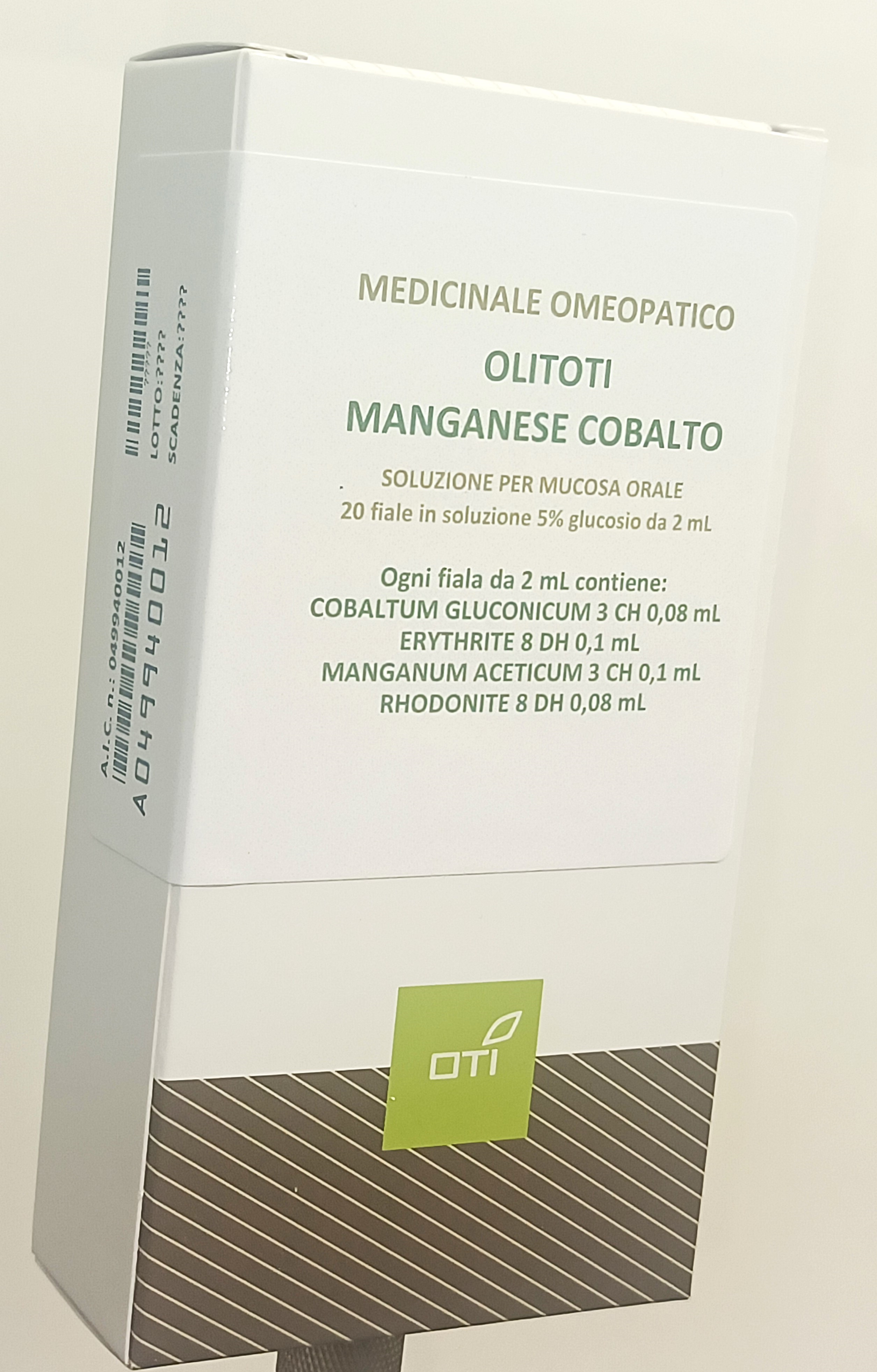 OLITOTI MANGANESE COBAL*OS 20F - Antica Farmacia Ferrari