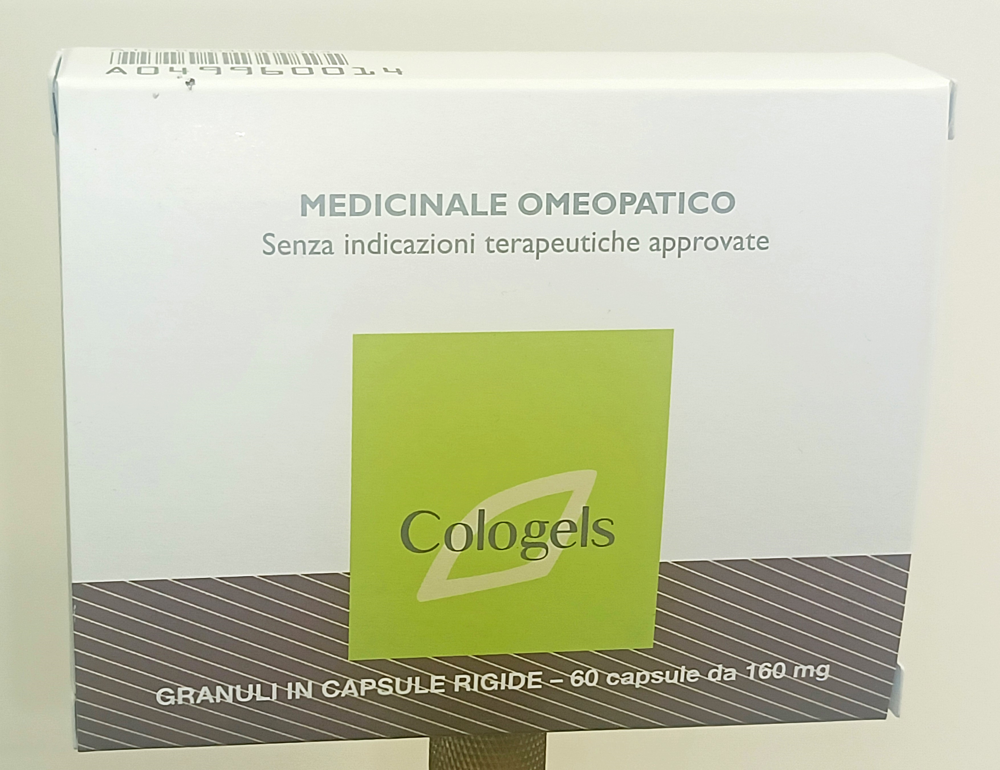 COLOGELS*60CPS 160MG - Antica Farmacia Ferrari