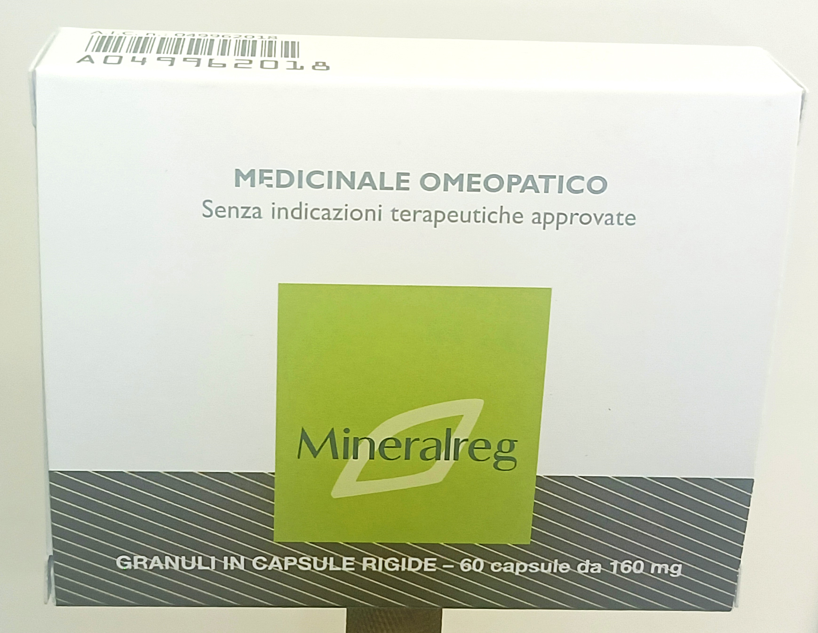 MINERALREG*60CPS 160MG - Antica Farmacia Ferrari