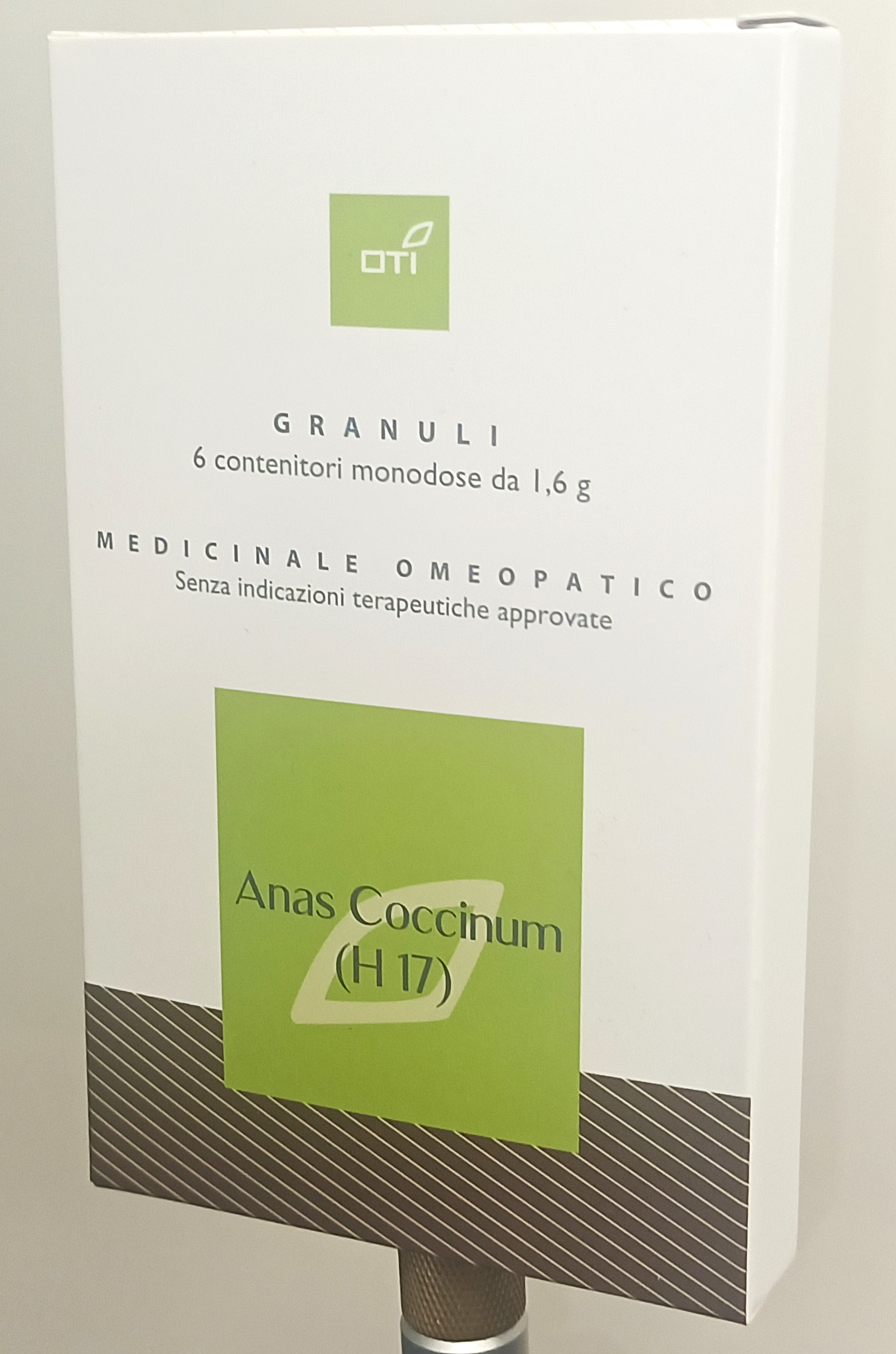 ANAS COCCINUM H17*6 MONOD 1,6G - Antica Farmacia Ferrari