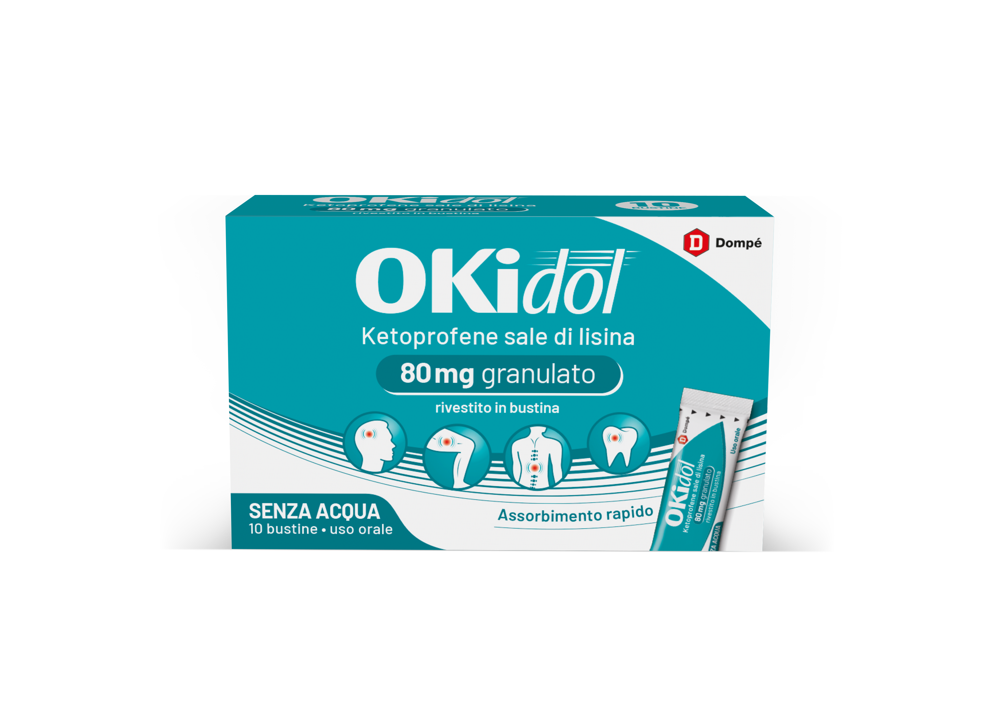 OKIDOL*OS GRAT 10BUST 80MG - Antica Farmacia Ferrari