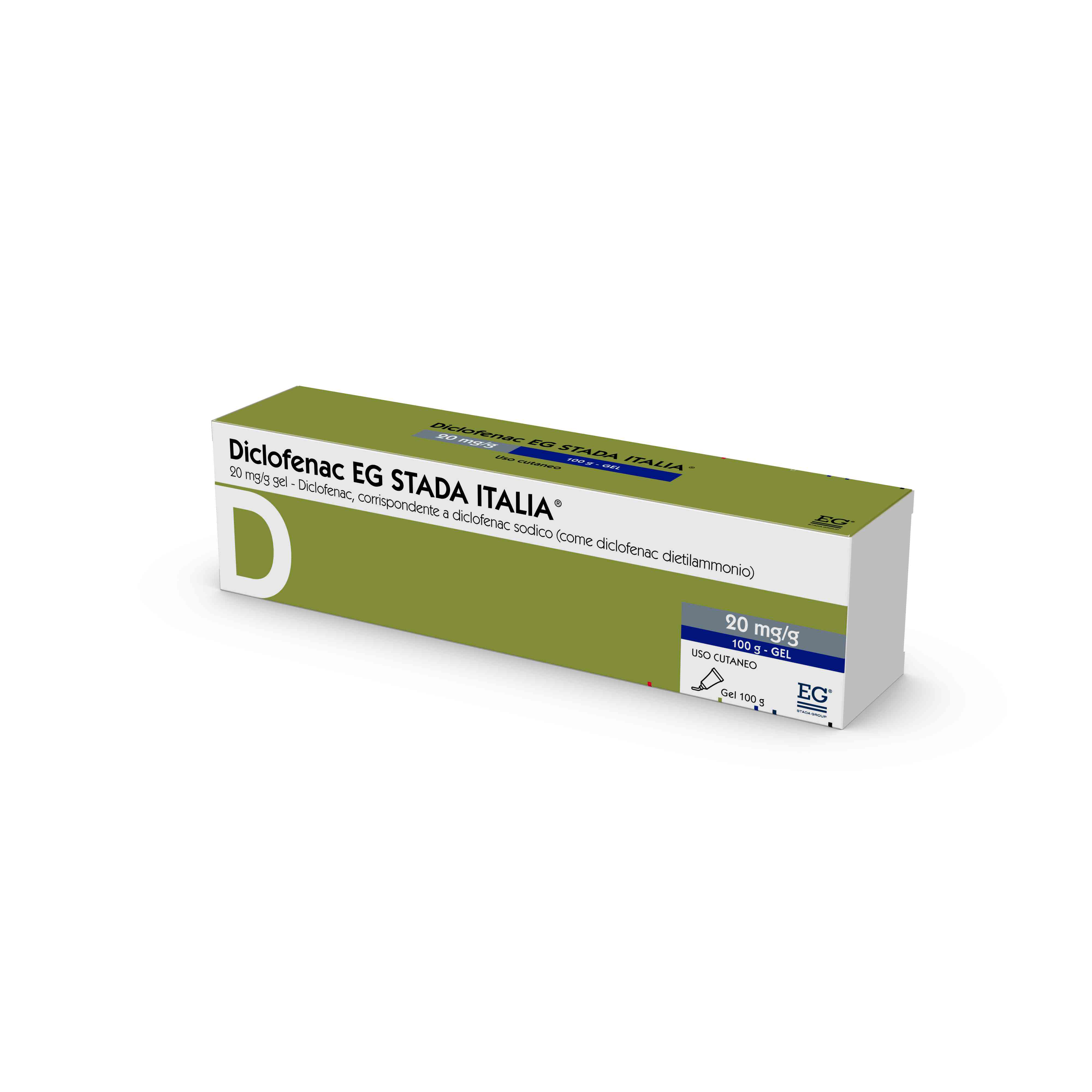 DICLOFENAC EG*GEL 100G 20MG/G - Antica Farmacia Ferrari