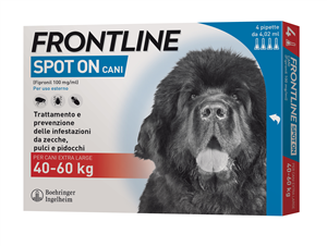 FRONTLINE*4PIP 40-60KG CANI - Antica Farmacia Ferrari