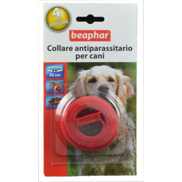 COLLARE ANTIPAR*ROSSO CANE65CM - Antica Farmacia Ferrari