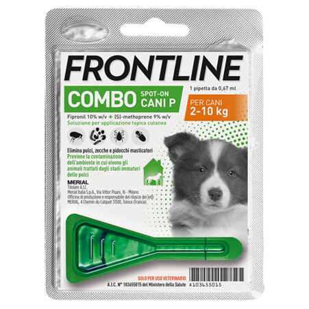 FRONTLINE COMBO*1PIP 2-10KG CA - Antica Farmacia Ferrari