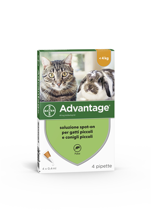 ADVANTAGE*4PIP 0,4ML SPOTON - Antica Farmacia Ferrari