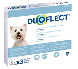 DUOFLECT*3PIP 10-20KG CANI - Antica Farmacia Ferrari