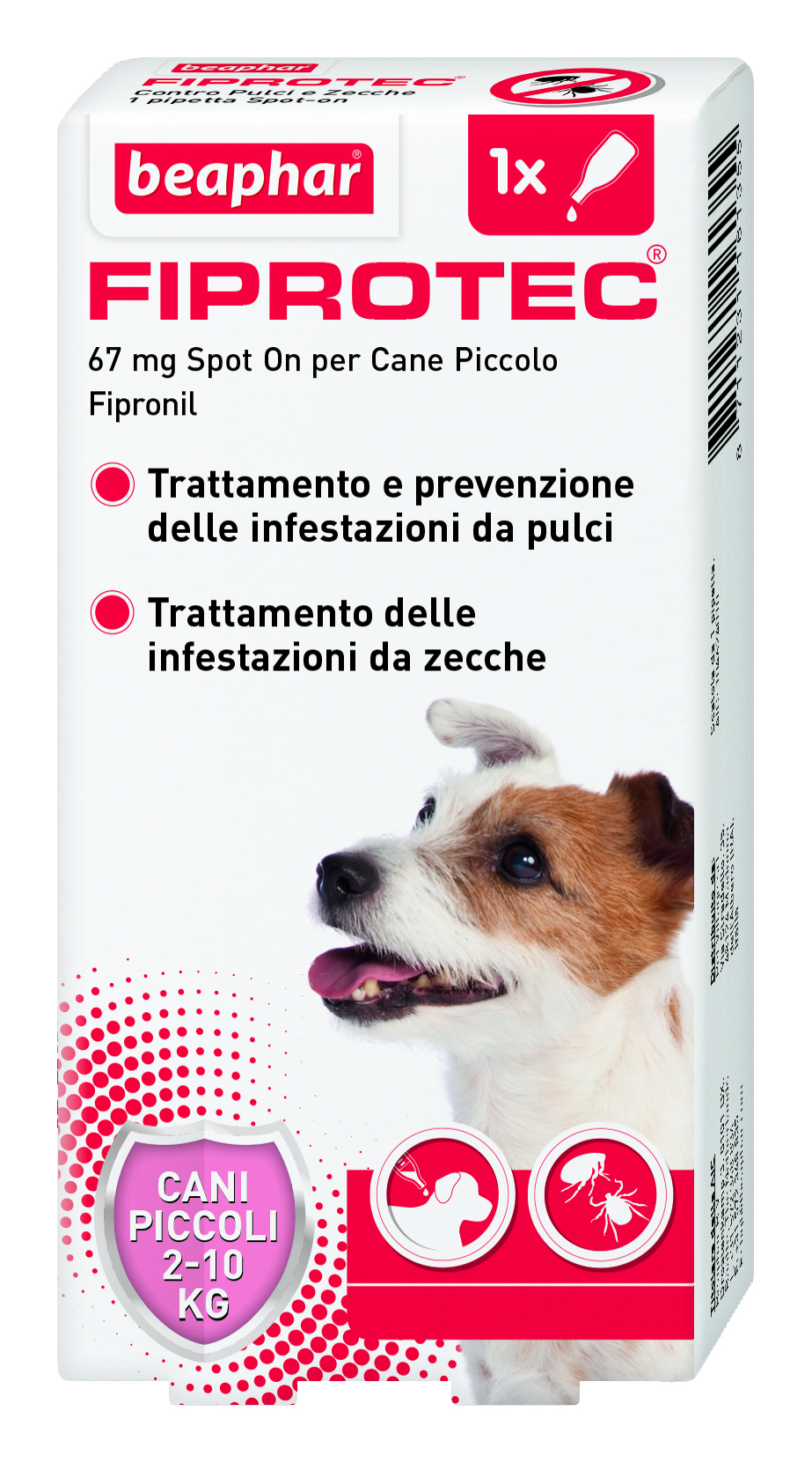 FIPROTEC*1PIP 2-10KG CANI - Antica Farmacia Ferrari