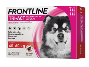 FRONTLINE TRI-ACT*6PIP 40-60KG - Antica Farmacia Ferrari