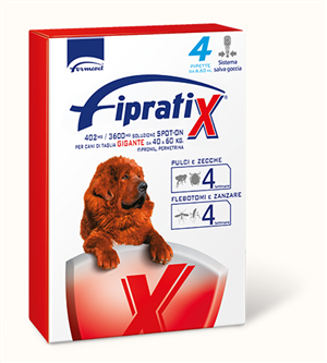 FIPRATIX*4PIP 40-60KG CANI - Antica Farmacia Ferrari