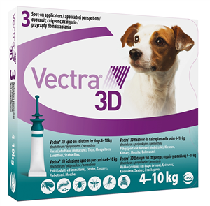 VECTRA 3D*3PIP 4-10KG VERDE - Antica Farmacia Ferrari
