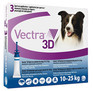 VECTRA 3D*3PIP 10-25KG BLU - Antica Farmacia Ferrari