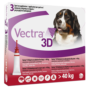 VECTRA 3D*3PIP >40KG ROSSO - Antica Farmacia Ferrari