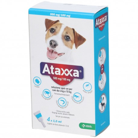 ATAXXA SPOTON*4PIP 4-10KG - Antica Farmacia Ferrari