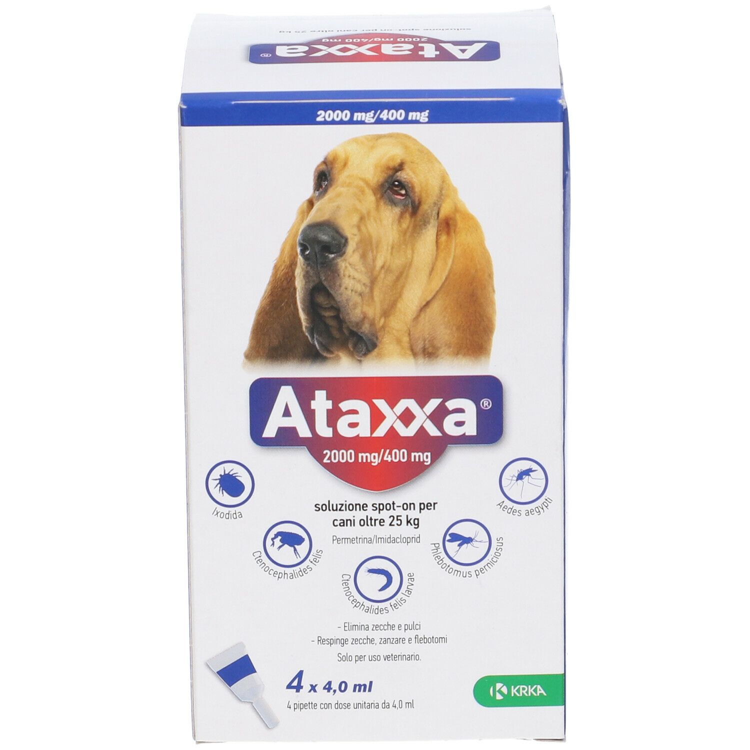 ATAXXA SPOTON*4PIP 25-40KG - Antica Farmacia Ferrari