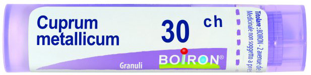 CUPRUM METALLICUM 30 CH GRANULI - Antica Farmacia Ferrari