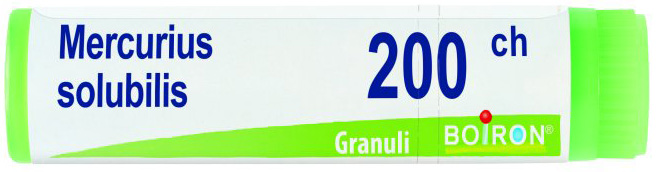 MERCURIUS SOLUBILIS 200 CH GLOBULI - Antica Farmacia Ferrari