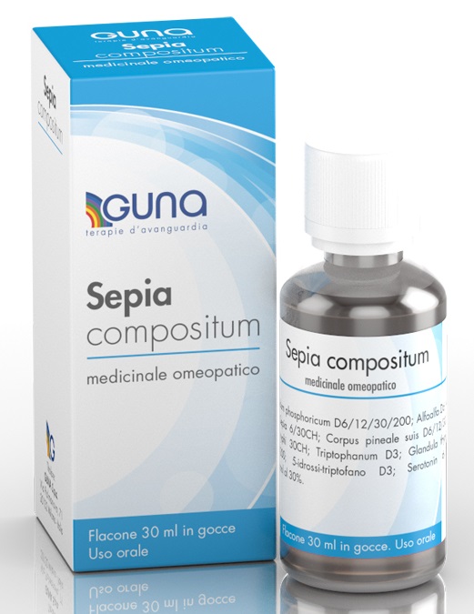 SEPIA COMPOSITUM GOCCE 30 ML - Antica Farmacia Ferrari