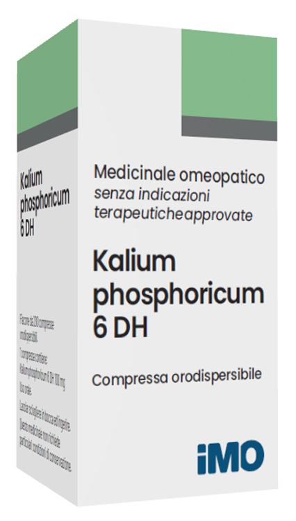 KALIUM PHOSPHORICUM 6DH 200 COMPRESSE - Antica Farmacia Ferrari