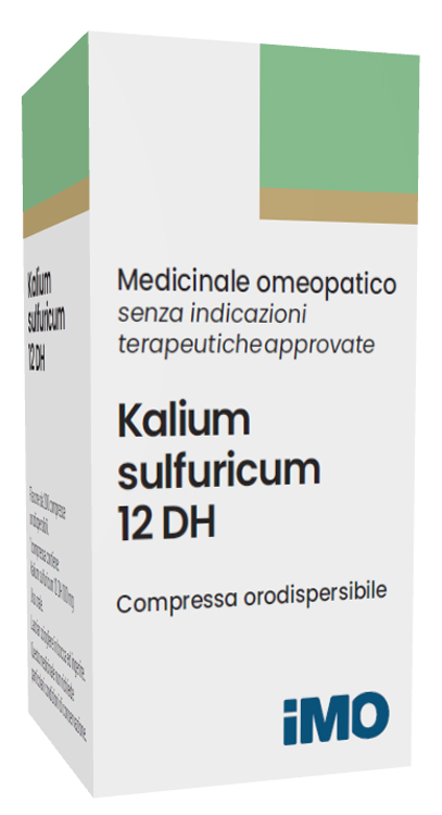 KALIUM SULFURICUM 12DH 200 COMPRESSE - Antica Farmacia Ferrari