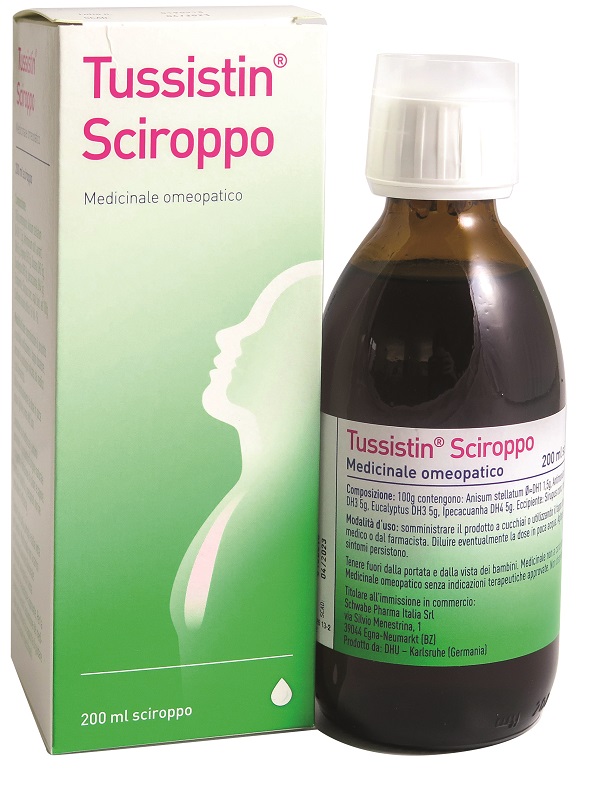 TUSSISTIN SCIROPPO 200 ML - Antica Farmacia Ferrari