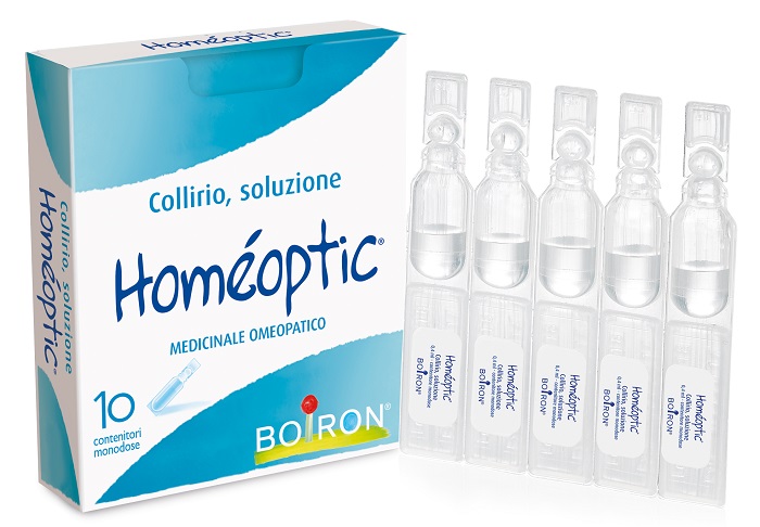 HOMEOPTIC COLLIRIO MONODOSE 10 FIALE 0,4 ML - Antica Farmacia Ferrari