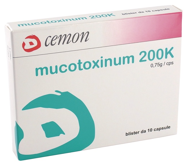 MUCOTOXINUM 200K 10 CAPSULE (CM-I) - Antica Farmacia Ferrari