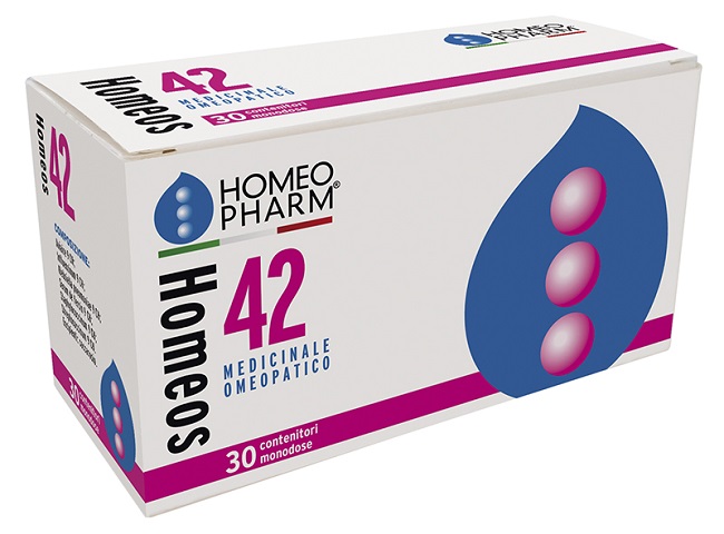 HOMEOS 42 GLOBULI 30 TUBI - Antica Farmacia Ferrari
