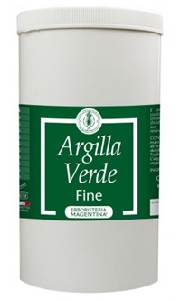 ARGILLA VERDE FINE 1 KG - Antica Farmacia Ferrari
