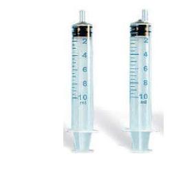 SIRINGA PLASTICA SENZA AGO STERILE 10ML CENT - Antica Farmacia Ferrari