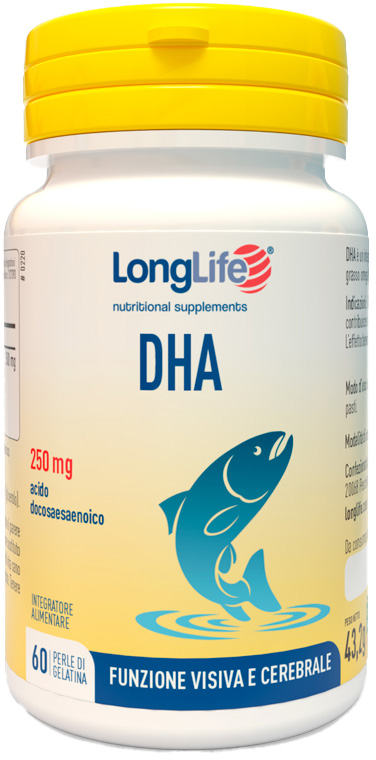 LONGLIFE DHA 200 MG 60 PERLE - Antica Farmacia Ferrari