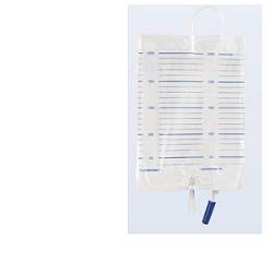 SACCA DA LETTO PER RACCOLTA URINA TUBO DI COLLEGAMENTO 90CM CON VALVOLA DI SCARICO CAPACITA' 2 LITRI - Antica Farmacia Ferrari