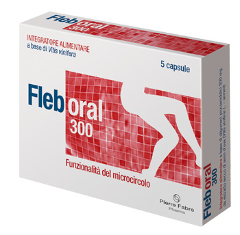 FLEBORAL 300 5 CAPSULE - Antica Farmacia Ferrari