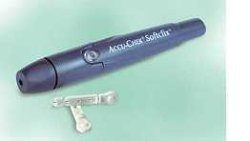 PENNA PUNGIDITO ACCU-CHEK SOFTCLIX KIT 1 PENNA + 25 LANCETTE - Antica Farmacia Ferrari