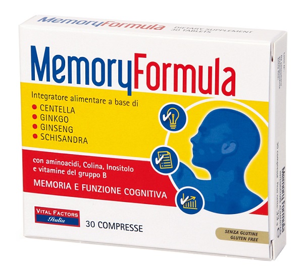 MEMORY FORMULA 30 COMPRESSE - Antica Farmacia Ferrari
