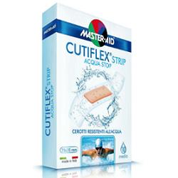 CEROTTO MASTER-AID CUTIFLEXMED STRIP TRASPARENTE IMPERMEABILE SUPPORTO IN POLIURETANO SUPER 10 PEZZI - Antica Farmacia Ferrari