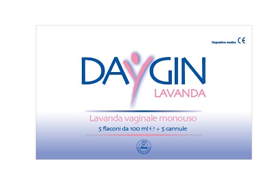 DAYGIN LAVANDA VAGINALE 5 FLACONI DA 100 ML + 5 CANNULE - Antica Farmacia Ferrari