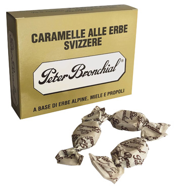 PETER BRONCHIAL CARAMELLA PROPOLI 50 G - Antica Farmacia Ferrari