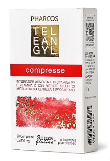 PHARCOS TELEANGYL 20 COMPRESSE - Antica Farmacia Ferrari