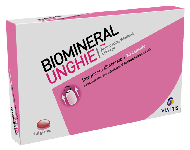 BIOMINERAL UNGHIE 30 CAPSULE - Antica Farmacia Ferrari