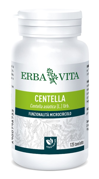CENTELLA ASIATICA 125 TAVOLETTE 400 MG - Antica Farmacia Ferrari
