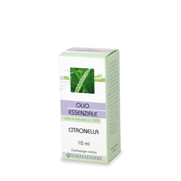 FARMADERBE OLIO ESSENZIALE CITRONELLA 10 ML - Antica Farmacia Ferrari
