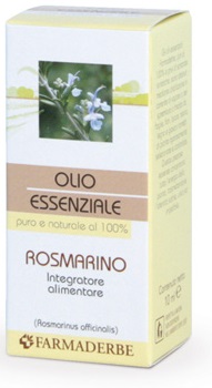 FARMADERBE OLIO ESSENZIALE ROSMARINO 10 ML - Antica Farmacia Ferrari