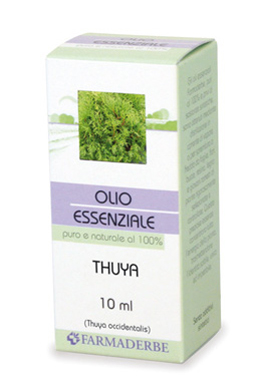 FARMADERBE OLIO ESSENZIALE THUYA 10 ML - Antica Farmacia Ferrari