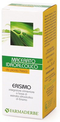 FARMADERBE ERISIMO MACERATO IDROALCOLICO 50 ML - Antica Farmacia Ferrari