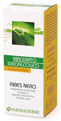 RIBES NERO MACERATO IDROALCOLICO 50 ML - Antica Farmacia Ferrari